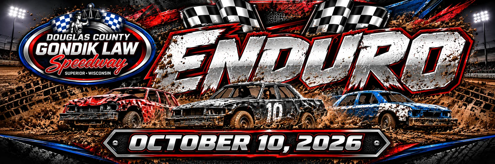 Enduro at Douglas County Gondik Law Speedway — October 10, 2026